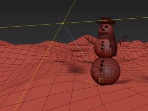 snowman vray 3D Model