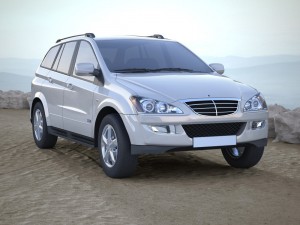 ssangyong kyron 3D Model