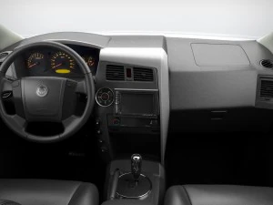 ssangyong kyron 3D Model