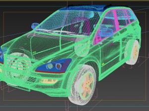 ssangyong kyron 3D Модель