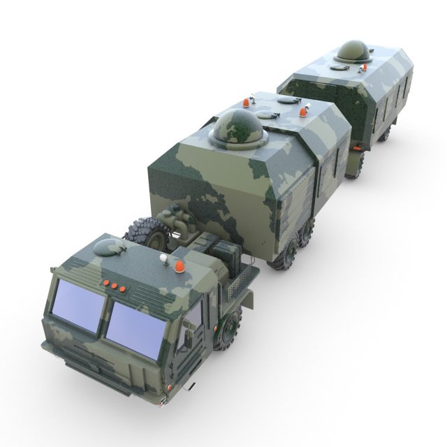 support bus 3D Model .c4d .max .obj .3ds .fbx .stl .blend 