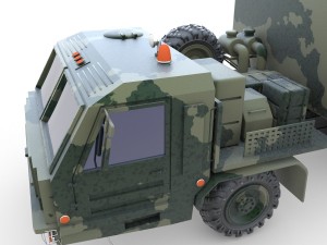 support bus 3D Model