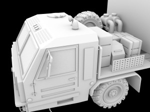 support bus 3D Model