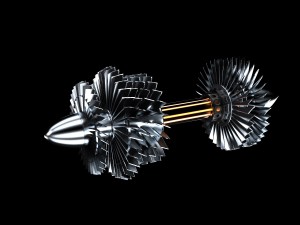 turbine aircraft 3Dモデル