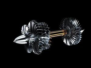 turbine aircraft 3D Model