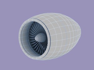 turbine aircraft 3Dモデル