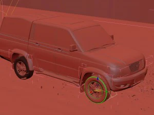 uaz patriot 3D Model