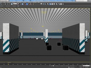 underground parking 3D Model