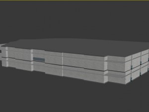 underground parking 3D Model