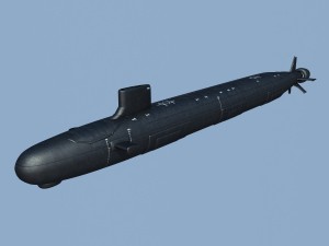 virginia submarine 3D Model