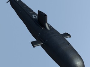 virginia submarine 3D Model