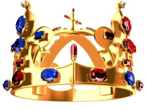 woman crown 3D Model