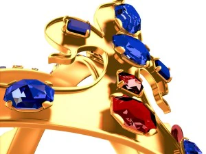 woman crown 3D Model