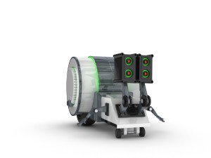 funny robot character 2 3D Model
