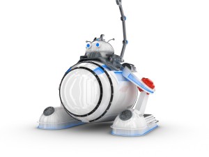 funny robot character 3 Model 3D