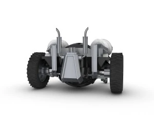 забавный персонаж-робот 5 3D Модель