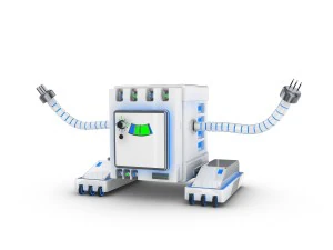 재미있는 로봇 캐릭터 6 3D 모델