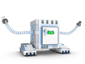 funny robot character 6 3D Model