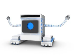 funny robot character 6 3D Model