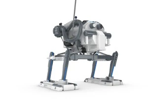 personagem rob&ocirc; engra&ccedil;ado 7 Modelo 3D