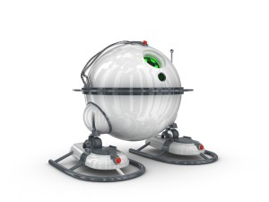 funny robot character 8 3D 模型