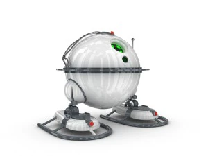 personaggio robot divertente 8 Modello 3D