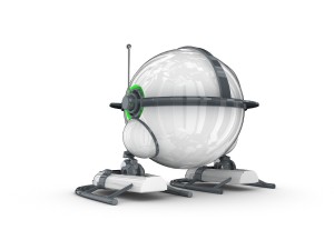 funny robot character 8 3D 模型