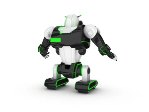 funny robot character 10 3D Model