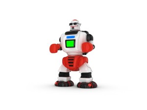 funny robot character 11 3D-Modell