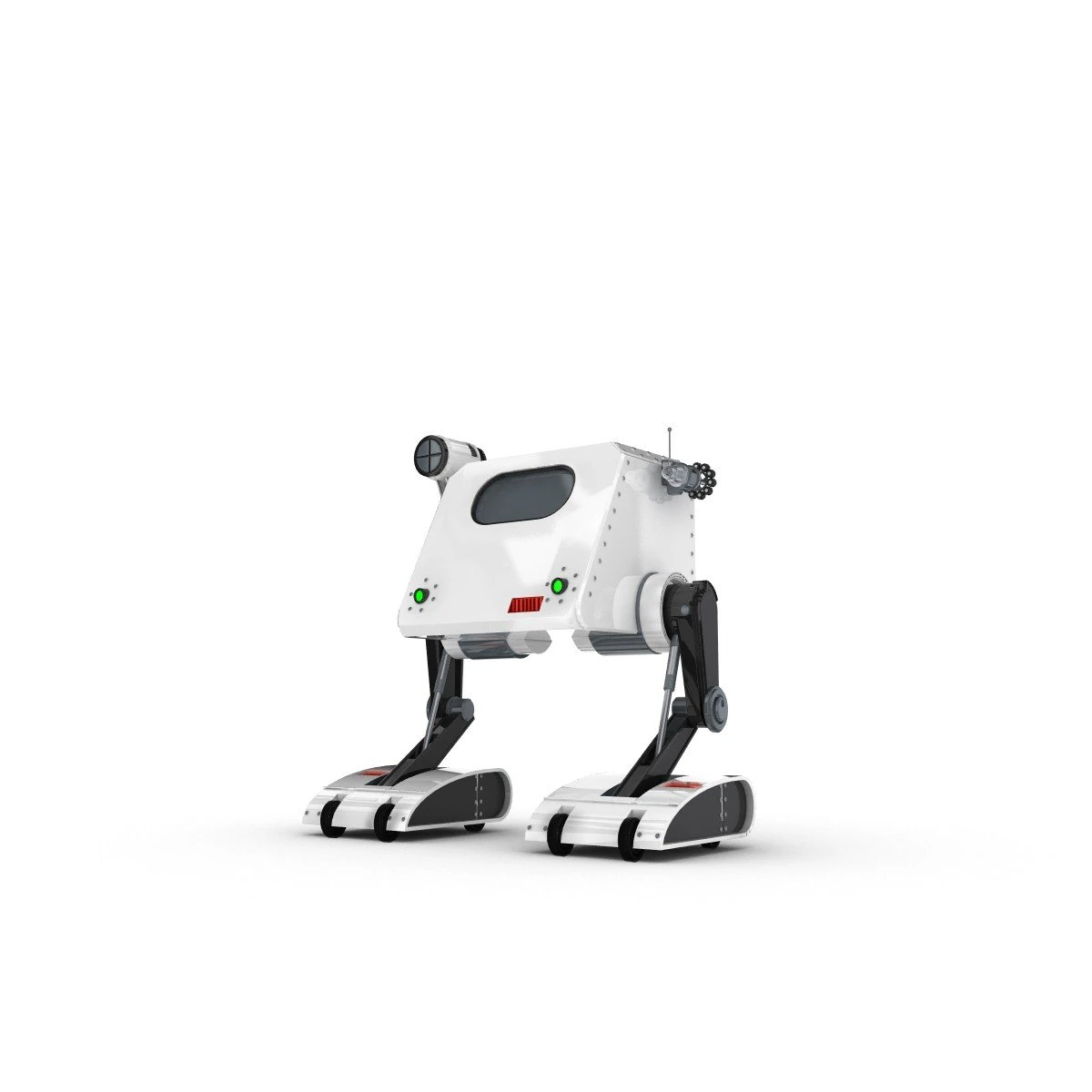funny robot character 13 3D Model .c4d .max .obj .3ds .fbx .stl .blend 