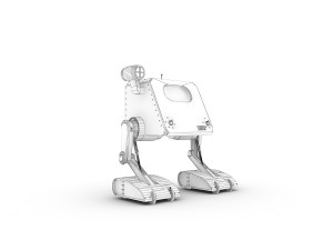funny robot character 13 3D Model