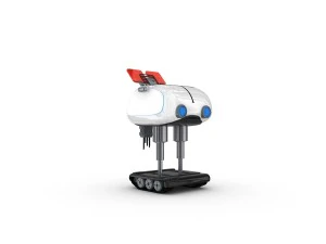 funny robot character 14 3D Model