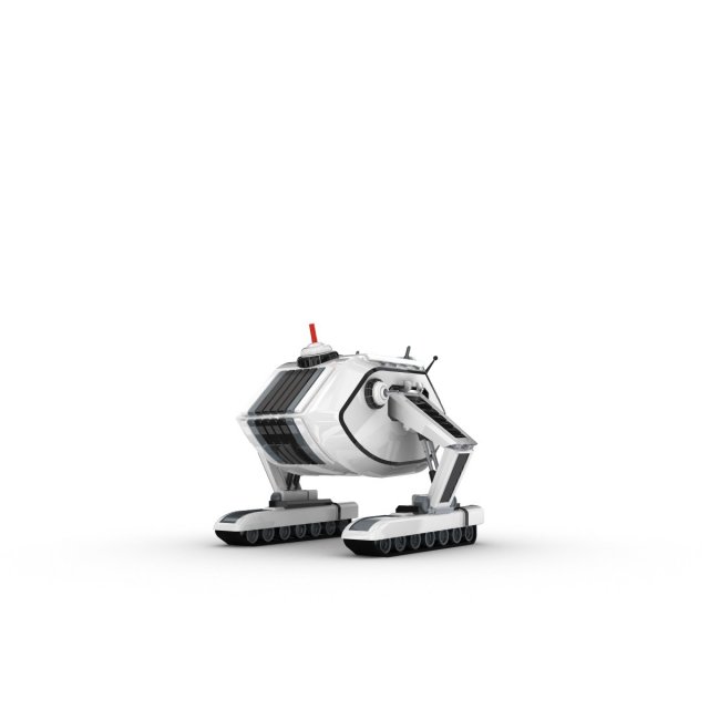 funny robot character 16 3D Model .c4d .max .obj .3ds .fbx .stl .blend 