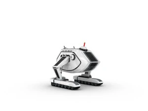funny robot character 16 3D Model