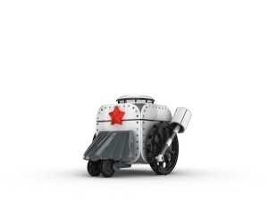 funny robot character 17 3D-Modell