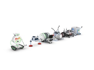 funny robots pack 1 3D-Modell