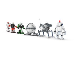 funny robots pack 2 3D Model