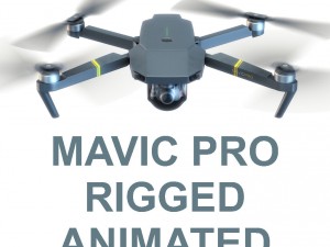 dji mavic pro drone 3d model vray realistic 3dsmax 3D Model