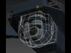 dji mavic pro drone 3d model vray realistic 3dsmax Modello 3D