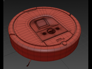 irobot roomba 980 3d model vray ready 3D Model