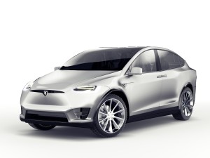 tesla model x car vray corona 3D-Modell