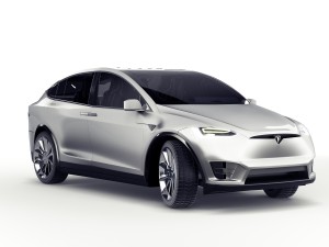 tesla model x car vray corona 3D Model