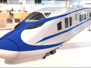 siemens crh2 high speed train 3d model vray 3D-Modell