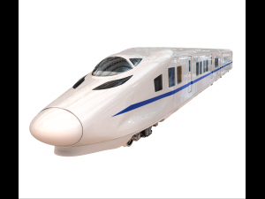 siemens crh2 high speed train 3d model vray 3Dモデル