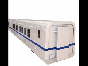 siemens crh2 high speed train 3d model vray 3Dモデル