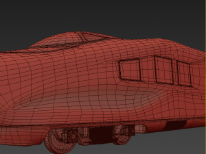 siemens crh2 high speed train 3d model vray 3Dモデル