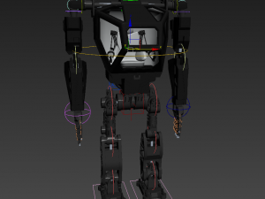 south korean bipedal robot method-2 3D Model