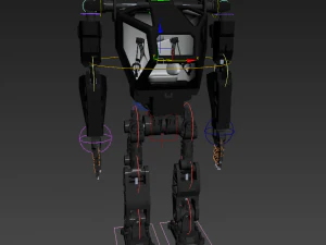 south korean bipedal robot method-2 3D Model