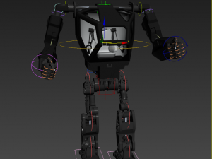 south korean bipedal robot method-2 3D Model
