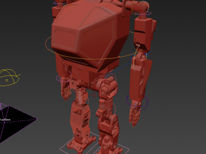 south korean bipedal robot method-2 3D Model